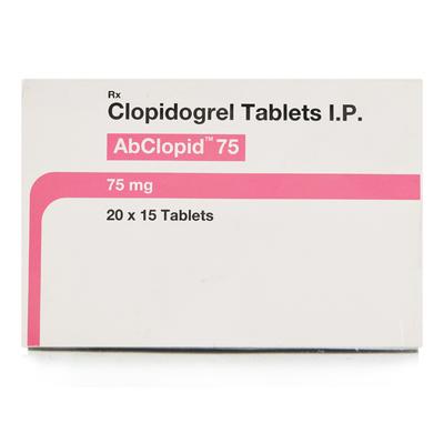 ABCLOPID 75mg Tablet 15's - Blood Clot-Ant