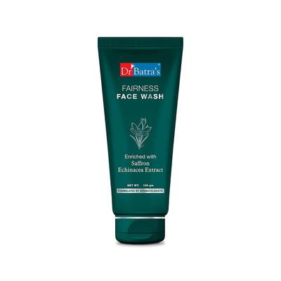 Dr Batra's Fairness Face Wash - Saffron & Echinacea Extract 100 gm - Face Wash & Cleansers