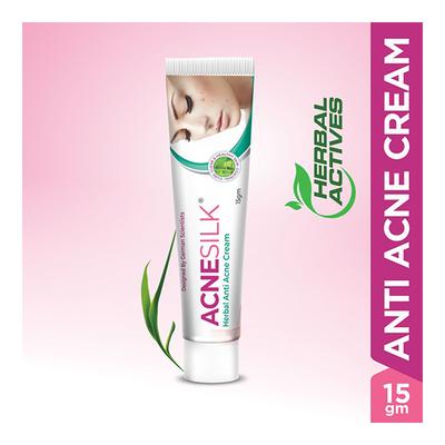 GreenCure AcneSilk Herbal Anti Acne Cream 15 gm - Personal Care (Ayush)