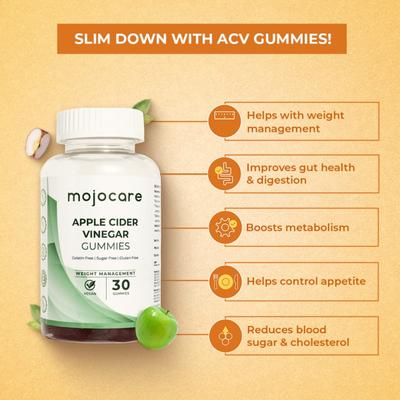 Mojocare Apple Cider Vinegar Gummies 30's - General Health