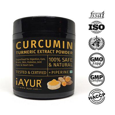 iAYUR Curcumin Turmeric Extract Powder 100 gm - Herbal Dietary Supplement