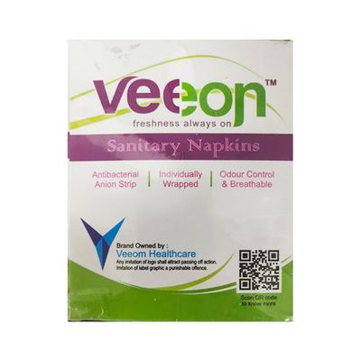 Veeon Sanitary Napkin Ultra Slim (280 mm) 10's - Sanitary Napkins