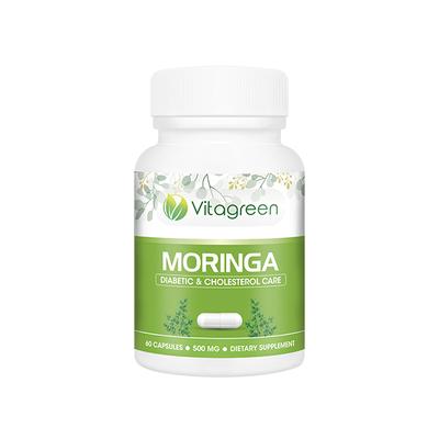 VitaGreen Moringa Capsules 60's - Herbal Dietary Supplement