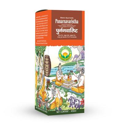 Basic Ayurveda Punarnavaristha Syrup 450 ml - Speciality Medicines