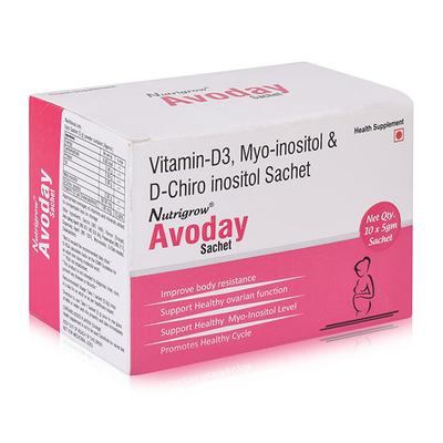 Nutrigrow Avoday Sachet (Pack of 10 x 5 gm) - Multi-Vitamins