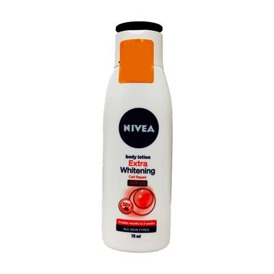 Nivea Extra Whitening Cell Repair SPF 15 Body Lotion 75 ml - Shampoos