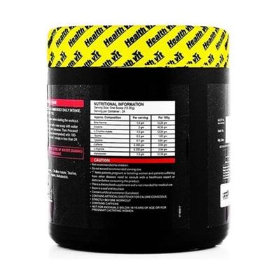 HealthVit Fitness Advanced Formula Pre-Workout Powder - Watermelon Tequila Flavour 300 gm - Workout Essentials