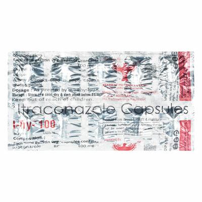 ITRY 100 Capsule 10's - Fungal Infections-Anf