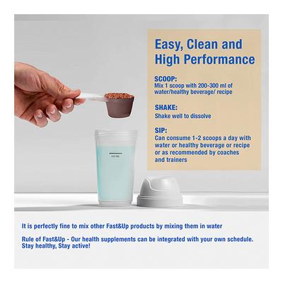 Fast&Up Whey Essentials Premium Whey Blend Powder - Rich Chocolate 480 gm - Whey Proteins