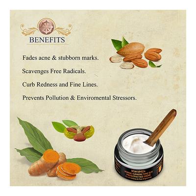 Bioayurveda Homme Turmeric Tone Sun Protective Face Creme 20 gm - Face Creams