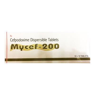 MYCEF 200mg Tablet 10's - Bacterial Infections-Cep