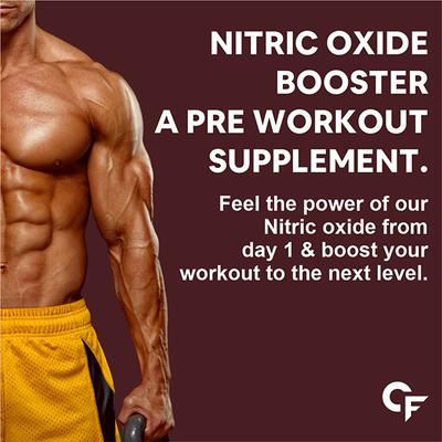 CF Nitric Oxide Supplement 1200 mg Veg Capsule 60's - Herbal Dietary Supplement