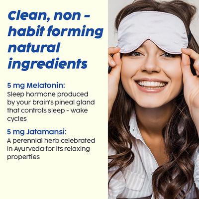 Plix The Plant Fix Melatonin Deep Sleep Oral Dissolving Mini Mints Effervescent, 30 Mints 1's - Mental Health