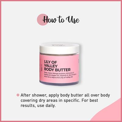 Body Cafe Lily of Valley Body Butter 100 gm - Lotions & Creams