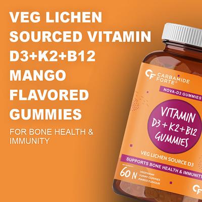 CF Nova Vitamin D3 Gummies 60's - Multi-Vitamins