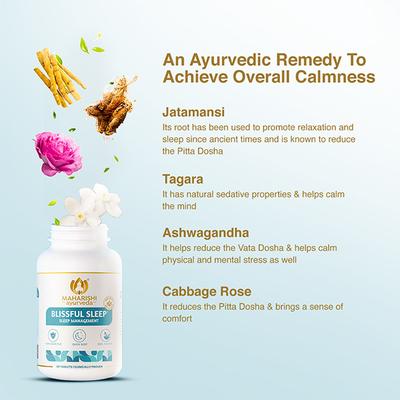 Maharishi Ayurveda Blissful Sleep Tablet 60's - Speciality Medicines