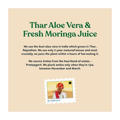 Kapiva Aloe + Moringa Juice 1 ltr - Speciality Medicines