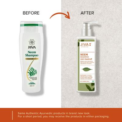 Jiva Ayurveda Hair Shampoo - Neem 200 ml - Shampoos