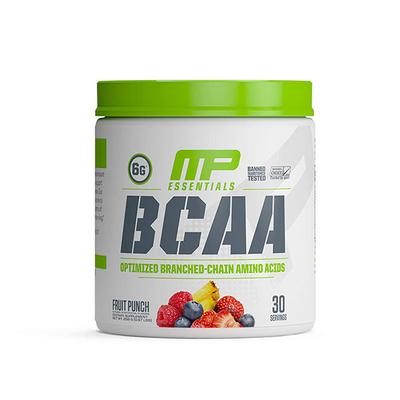 MusclePharm BCAA Essentials Powder (30 Servings) - Fruit Punch 258 gm - General Health