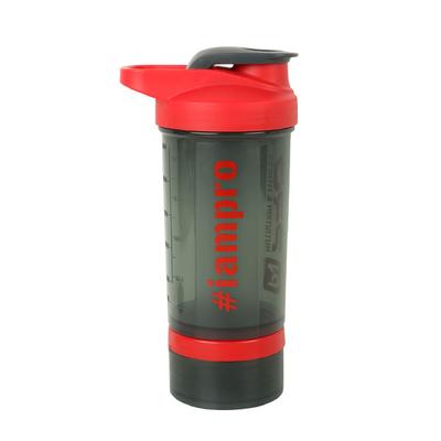 Pro Nutrition & Fitness Shaker Bottle 500 ml + Whey Protein Powder - Caffe Latte and Cookies & Cream Flavour 66 gm Combo Pack - Whey Proteins