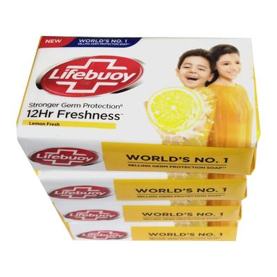 Lifebuoy Stronger Germ Protection Soap - Lemon Fresh (Pack of 4 x 100 gm) 1's - Soaps