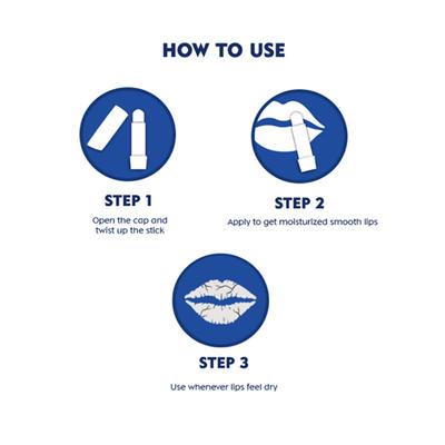 Nivea Caring Lip Balm - Pink Guava Shine 4.8 gm - Lip Balms