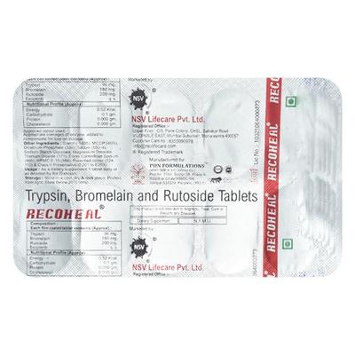 RECOHEAL Tablet 10's - Pain relief-Ant
