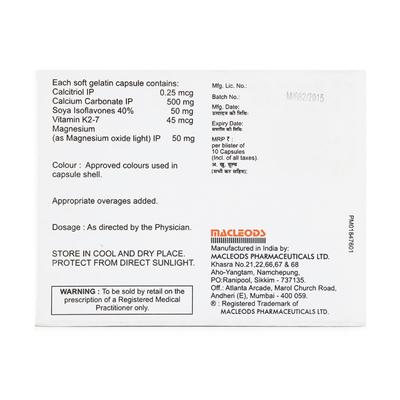 BIO D3 Fem Capsule 10'S - Osteoporosis-Age