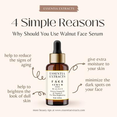 Essentia Extracts Brighetening Face Serum Combo (Walnut 15 ml + Almond 15 ml) 1's - Face Serum