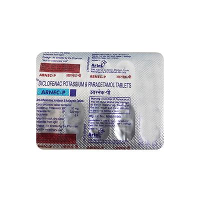 ARNEC P Tablet 10's - Pain relief-Nsa