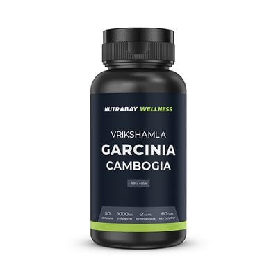 Nutrabay Wellness Vrikshamla Garcinia Cambogia 1000mg Capsule 60's - Weight Loss