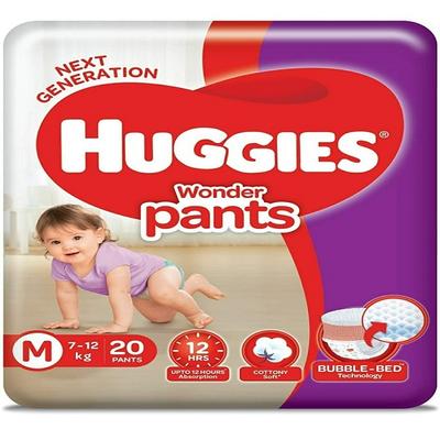 Huggies Wonder Pants Diapers (M) 20's - Diapers & Wipes