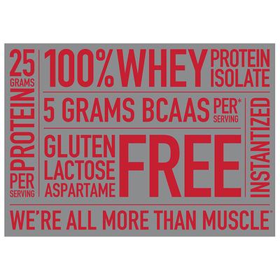 Isopure Zero Carb Protein Powder - Strawberries & Cream Flavour 7.5 lb - Workout Essentials