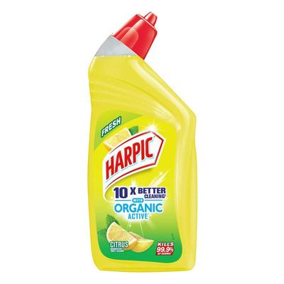 Harpic Organic Active Disinfectant Toilet Cleaner Liquid - Citrus 500 ml - Others