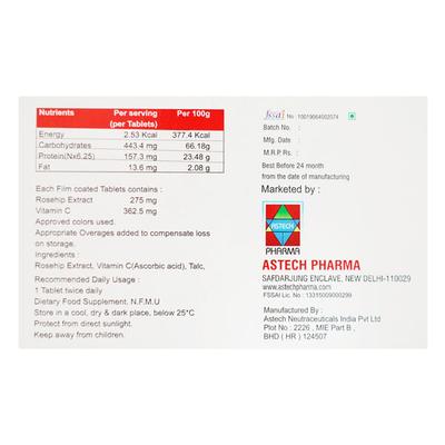 HIP C Tablet 10's - Supplements-Vam