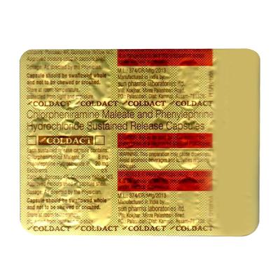 COLDACT NEW Capsule 20's - Cough And Cold-Cou