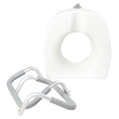 Entros Raised Toilet Seat With Armrest (SC7060I) - Others Ortho Supports