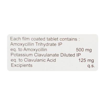 GRANDMOX 625 Tablet 10's - Bacterial Infections-Pen