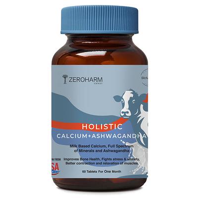 Zeroharm Holistic Calcium + Ashwagandha Tablet 60's - Sexual Care