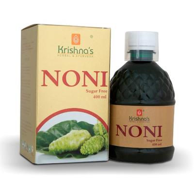 Krishna's Herbal & Ayurveda Noni (Sugar Free) Juice 400 ml - Ayurvedic Juices