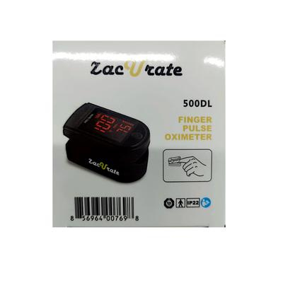 Zacvrate Finger Pulse Oximeter (500DL) 1's - Thermometer & Oximeter