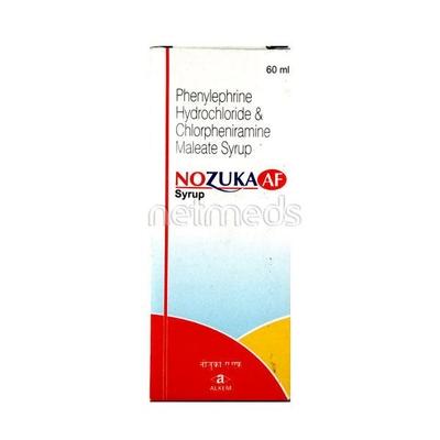 Nozuka AF Syrup 60ml - Cough And Cold-Cou