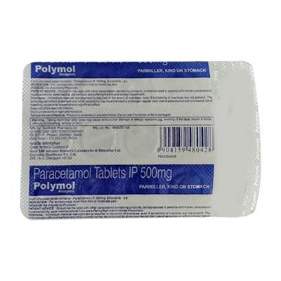 POLYMOL 500mg Tablet 15's - Fever-Ana