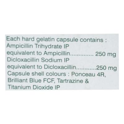 BAXIN D 500mg Capsule 10's - Bacterial Infections-Pen