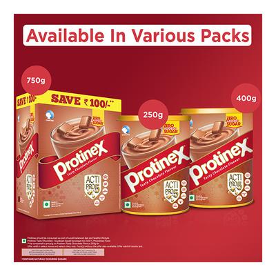 Protinex Powder - Tasty Chocolate Flavour 400 gm (Tin) - Protein Drink