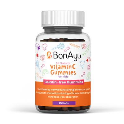 BonAyu Vitamin C Gummies for Kids - Lime Flavour 25's - Vitamin C