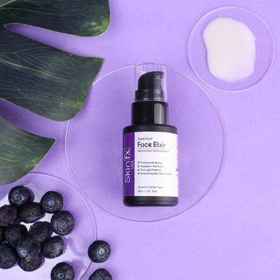 Skin Fx Superfood Face Elixir Serum - Detoxifying & Hydrating (Berries) 30 ml - Face Serum