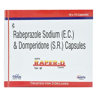 RAPER D 30/20 CAPSULE 10'S - Ulcer/Reflux/Flatulence-Aaa