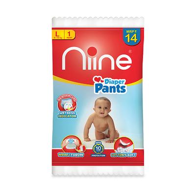 Niine Baby Diaper Pants (L) 40's - Diapers & Wipes