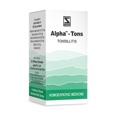 Dr. Willmar Schwabe Alpha - Tonsillitis Tablet 20 gm - Speciality Medicine